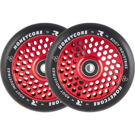 Root Industries Air Honeycore Stunt Scooter Wheels 110mm - Red - Pair £59.95